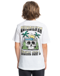 The Quiksilver Boys Boys Eternal Vacation T-Shirt in White