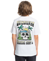 The Quiksilver Boys Boys Eternal Vacation T-Shirt in White