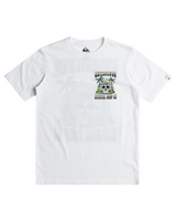 The Quiksilver Boys Boys Eternal Vacation T-Shirt in White