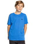 The Quiksilver Boys Boys Basic T-Shirt in Nebulas Blue