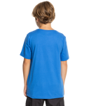 The Quiksilver Boys Boys Basic T-Shirt in Nebulas Blue