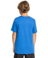 The Quiksilver Boys Boys Basic T-Shirt in Nebulas Blue