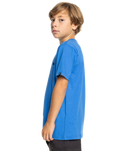 The Quiksilver Boys Boys Basic T-Shirt in Nebulas Blue