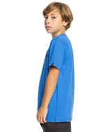 The Quiksilver Boys Boys Basic T-Shirt in Nebulas Blue