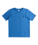 The Quiksilver Boys Boys Basic T-Shirt in Nebulas Blue