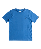 The Quiksilver Boys Boys Basic T-Shirt in Nebulas Blue