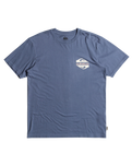 The Quiksilver Boys Boys Fun Zone T-Shirt in Vintage Indigo