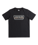 The Quiksilver Boys Boys Range Life T-Shirt in Black