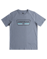 The Quiksilver Boys Boys Range Life T-Shirt in Flint Stone