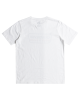 The Quiksilver Boys Boys Range Life T-Shirt in White