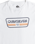 The Quiksilver Boys Boys Range Life T-Shirt in White