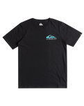 The Quiksilver Boys Boys Omni Wave T-Shirt in Black