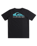 The Quiksilver Boys Boys Omni Wave T-Shirt in Black