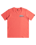 The Quiksilver Boys Boys Omni Wave T-Shirt in Spiced Coral