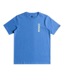 The Quiksilver Boys Boys Warped T-Shirt in Nebulas Blue