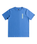 The Quiksilver Boys Boys Warped T-Shirt in Nebulas Blue