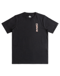 The Quiksilver Boys Boys Warped T-Shirt in Black