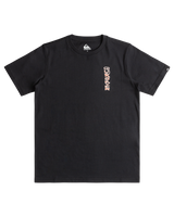 The Quiksilver Boys Boys Warped T-Shirt in Black