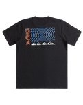 The Quiksilver Boys Boys Warped T-Shirt in Black