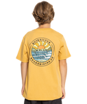 The Quiksilver Boys Boys Lots Of Rights T-Shirt in Fall Leaf