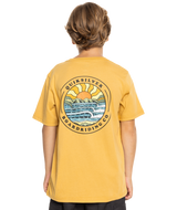 The Quiksilver Boys Boys Lots Of Rights T-Shirt in Fall Leaf