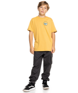 The Quiksilver Boys Boys Lots Of Rights T-Shirt in Fall Leaf