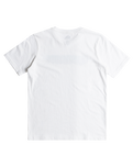 The Quiksilver Boys Boys Drop Shadows T-Shirt in White