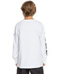 The Quiksilver Boys Boys Warped T-Shirt in White