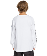 The Quiksilver Boys Boys Warped T-Shirt in White