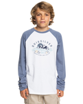 The Quiksilver Boys Boys Mountains Are Calling T-Shirt in White