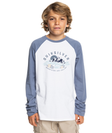 The Quiksilver Boys Boys Mountains Are Calling T-Shirt in White