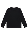 The Quiksilver Boys Boys Circle Logo Long Sleeve T-Shirt in Black