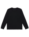 The Quiksilver Boys Boys Circle Logo Long Sleeve T-Shirt in Black