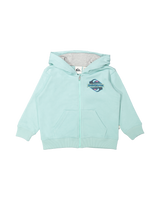 The Quiksilver Boys Boys Vintage Rising Hoodie in Pastel Turquoise