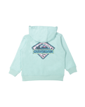 The Quiksilver Boys Boys Vintage Rising Hoodie in Pastel Turquoise