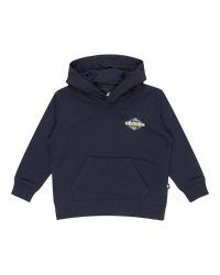 The Quiksilver Boys Boys Rain Maker Hoodie in Navy Blazer