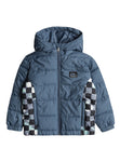 The Quiksilver Boys Boys Mirage Mix Jacket in Bering Sea