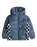 The Quiksilver Boys Boys Mirage Mix Jacket in Bering Sea