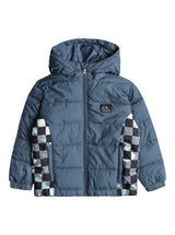 The Quiksilver Boys Boys Mirage Mix Jacket in Bering Sea