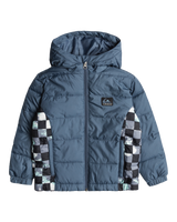 The Quiksilver Boys Boys Mirage Mix Jacket in Bering Sea