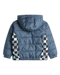 The Quiksilver Boys Boys Mirage Mix Jacket in Bering Sea