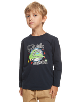 The Quiksilver Boys Boys Vintage Feel T-Shirt in Navy Blazer