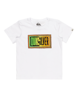 The Quiksilver Boys Boys Day Tripper T-Shirt in White