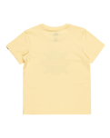 The Quiksilver Boys Boys Rain Maker T-Shirt in Mellow Yellow