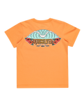 The Quiksilver Boys Boys Tropical Fade Boy T-Shirt in Tangerine