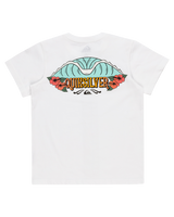 The Quiksilver Boys Boys Tropical Fade T-Shirt in White