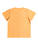 The Quiksilver Boys Boys Electric Rattle T-Shirt in Blazing Orange