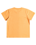 The Quiksilver Boys Boys Electric Rattle T-Shirt in Blazing Orange