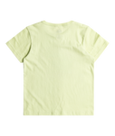 The Quiksilver Boys Boys Retro Skull T-Shirt in Shadow Lime