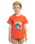 The Quiksilver Boys Boys Kong Story T-Shirt in Tigerlily